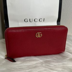 💯Authentic Gucci Marmont Zipped Around Long Wallet 🍀